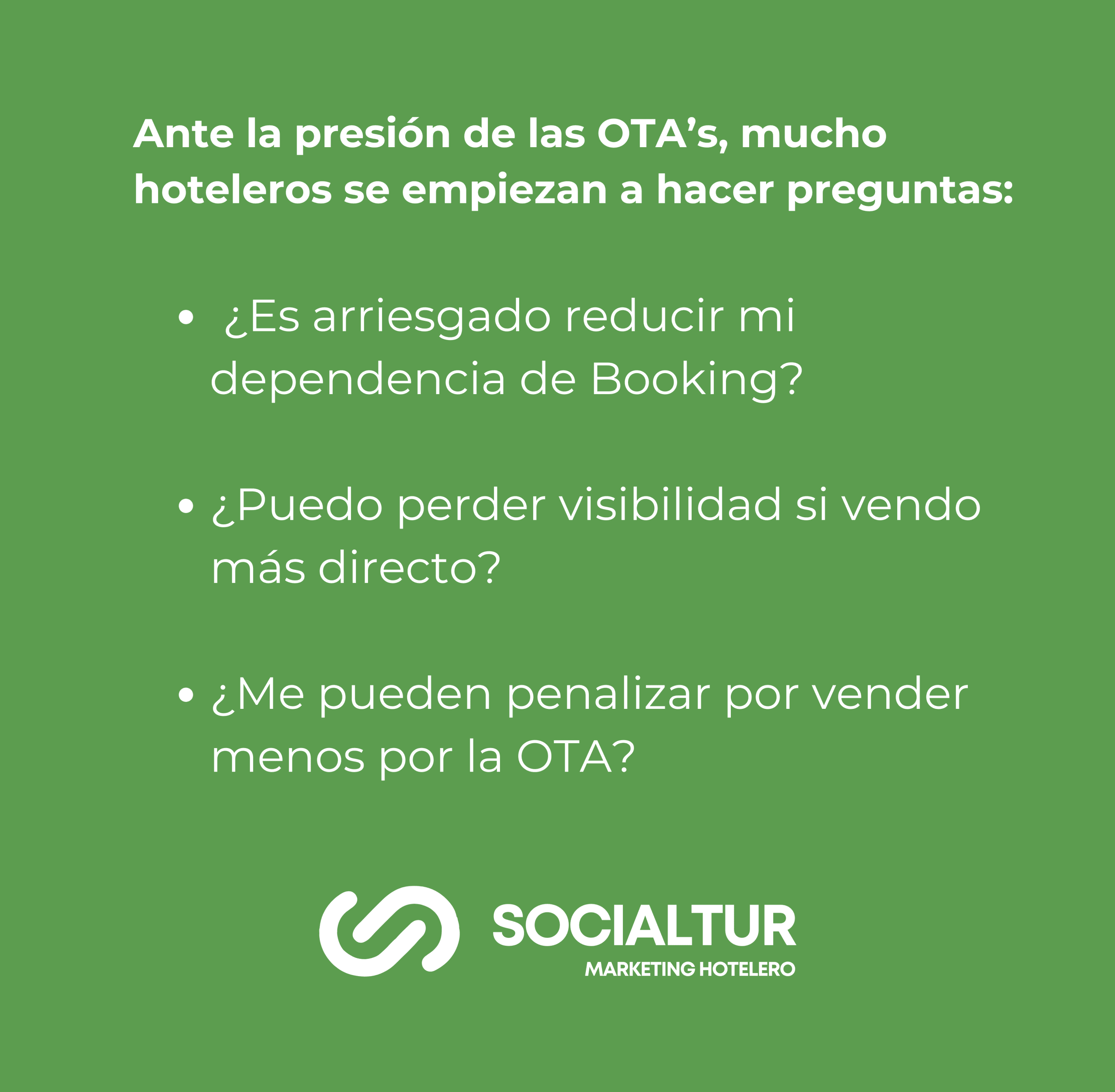 dependencia OTA's