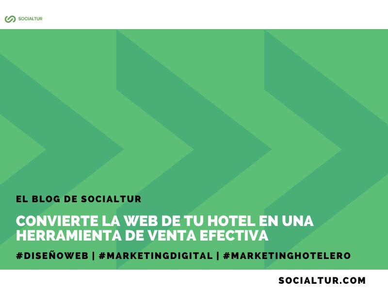 convierte la web de tu hotel en una herramienta de venta efectiva