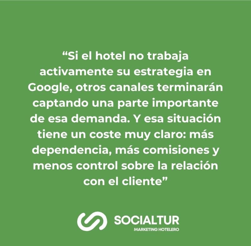 google partners socialtur hoteles