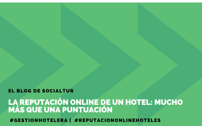 La reputación online de un hotel: mucho más que una puntuación